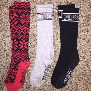 PINK Victoria's Secret Socks Set of 4
