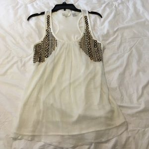 FINAL SALE Miss Me embellished tank top size L