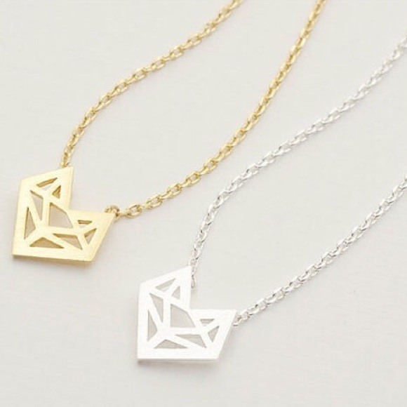 Origami Fox Necklace