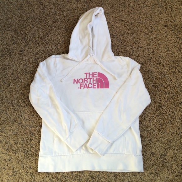 Hooded North Face Sweatshirt size M