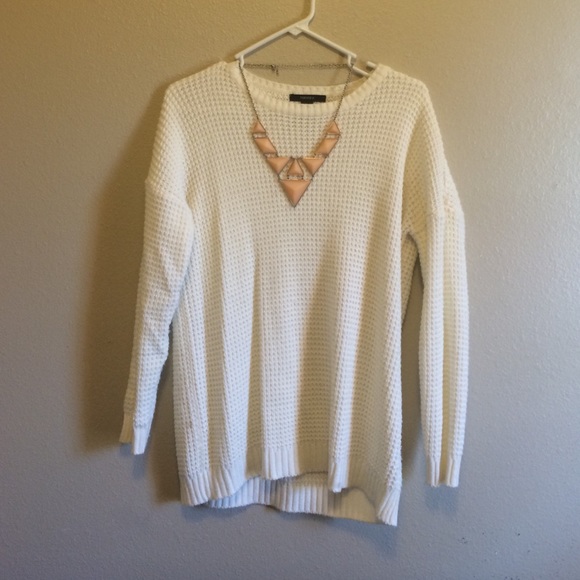White Knit Sweater