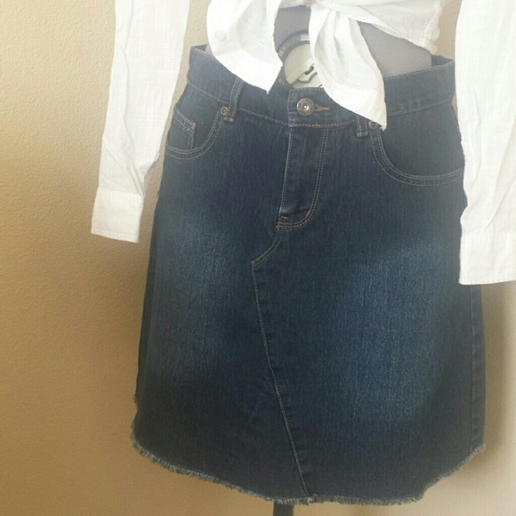 Denim skirt