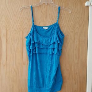Blue tank top