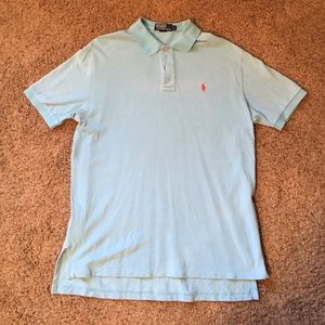 Ralph Lauren Polo - Aqua. Size L