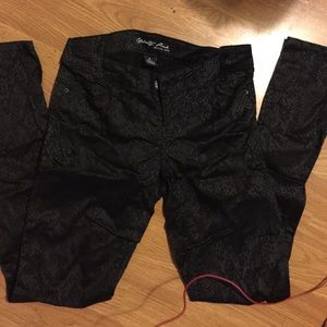 Snake Print skinny jeans