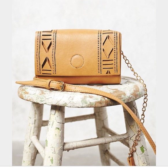Free People Handbags - Free People laser cut crossbody