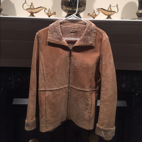 Guess Suede Coat NWOT☃ - Picture 3 of 4