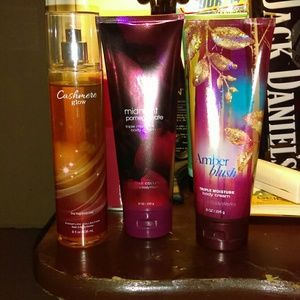 1 body spray & 2 lotions