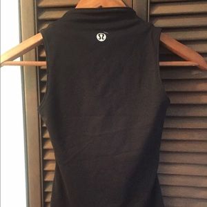 lululemon collar tank black, brand new with labels