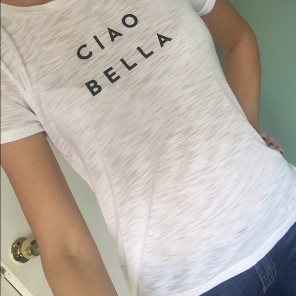 Statement tee by Milly