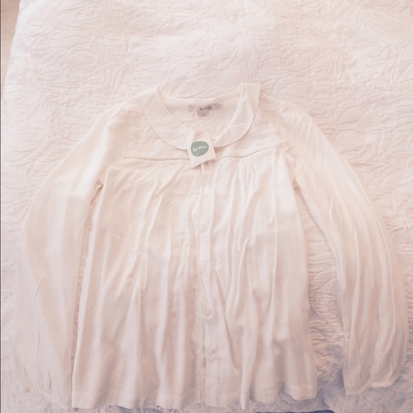 Delicate ivory Boden blouse