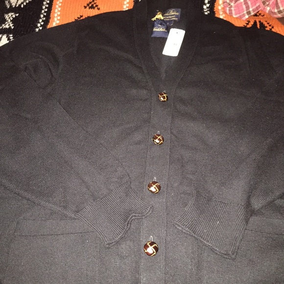 Navy Blue men's Brooks Brothers sweater.