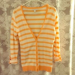 V Neck Sweater Button Up