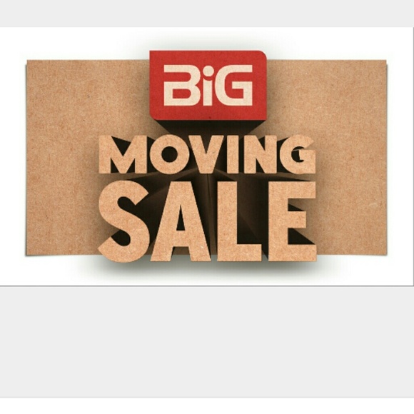 BIG moving sale! Last day to ship is Tuesday!