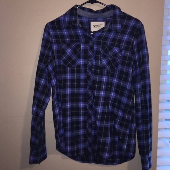 Blue flannel