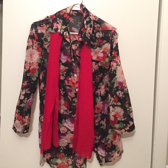 Blouse & scarf bundle