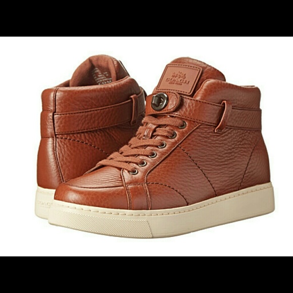 Coach Ryderson sneakers size 10 in Saddle - Picture 2 of 3