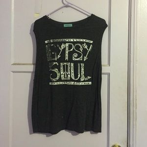 PACSUN "gypsy soul" muscle tank