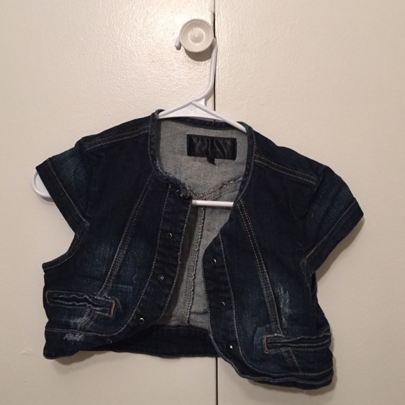 Denim vest