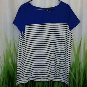 ●○Striped Gap Blouse○●