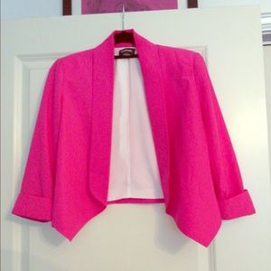 Bright pink Bebe blazer