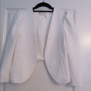 White blazer from urban outfitters