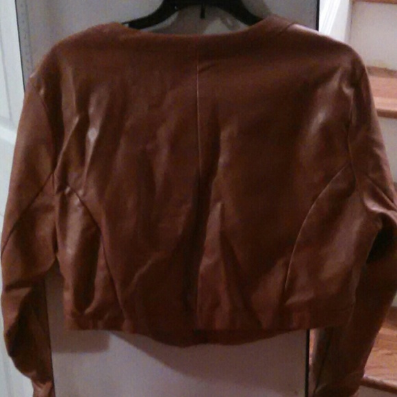 Brown half jacket - Picture 2 of 2