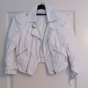 Bebe leather jacket