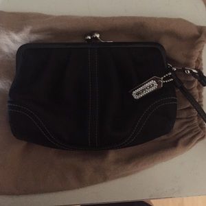 Coach clutch wristlet Like new