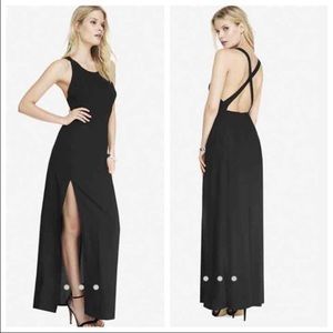 Crisscross back, maxi dress