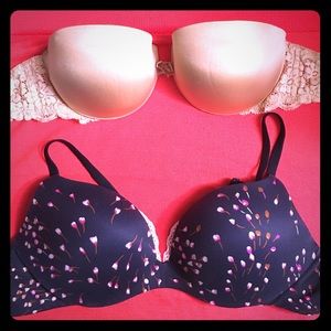 Victoria's Secret push up Bra Bundle