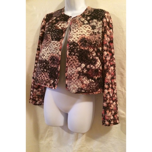 Mossimo Floral Print Jacket - Picture 3 of 4