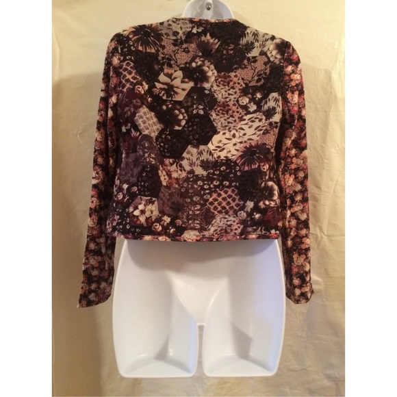 Mossimo Floral Print Jacket - Picture 4 of 4