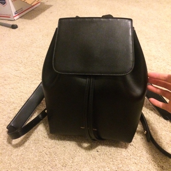 🌀SOLD🌀Mansur Gavriel mini Backpack in Black