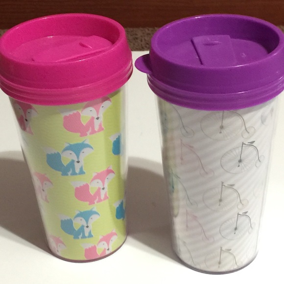 No brand Other - Two plastic/acrylic  tumbler to go cups
