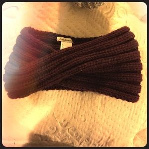 Maroon Headwrap/ thick headband
