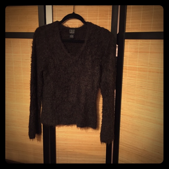 I.N.C. Chocolate sweater perfect for fall. ( L)