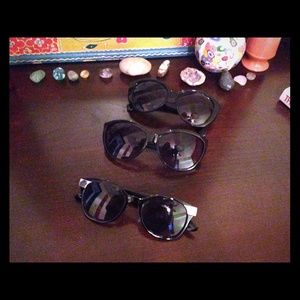Urban outfitters sunglasses, set of 3 shades