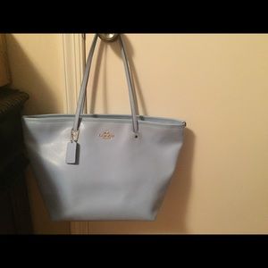 Authentic Leather Coach bag