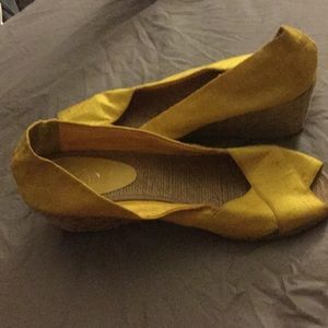 Ralph Lauren Yellow Wedge