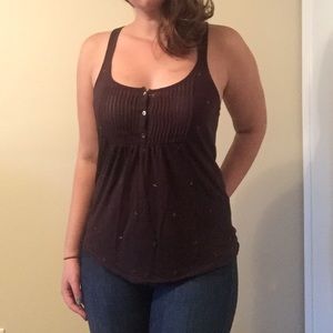 Aerie Casual browntank top