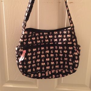 Vera Bradley Pink Elephant Purse