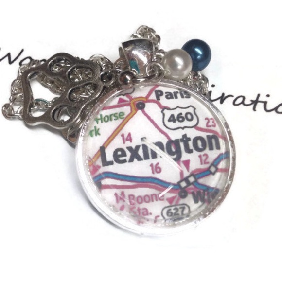 UK necklace, University of Kentucky Wildcats