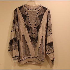 Vintage Coogi Style Sweater