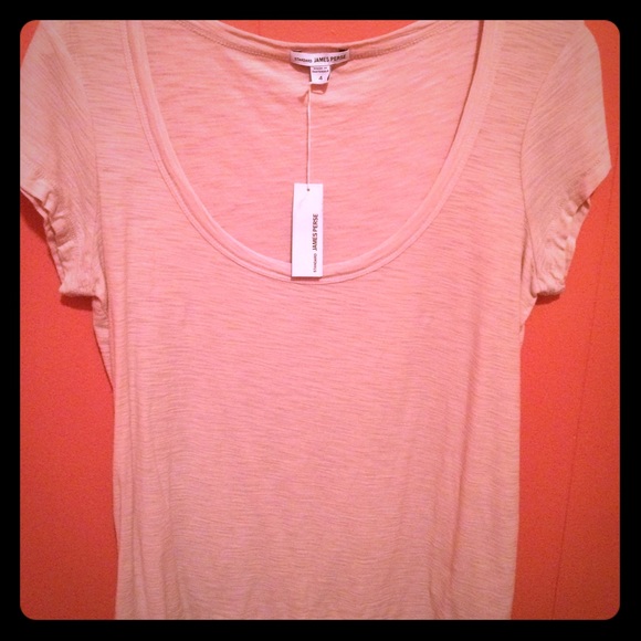 James Perse Blush Pink Tee