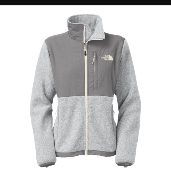 Women's grey northface Denali