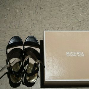 Michael Michael Kors Poesy Sandal Black size 10