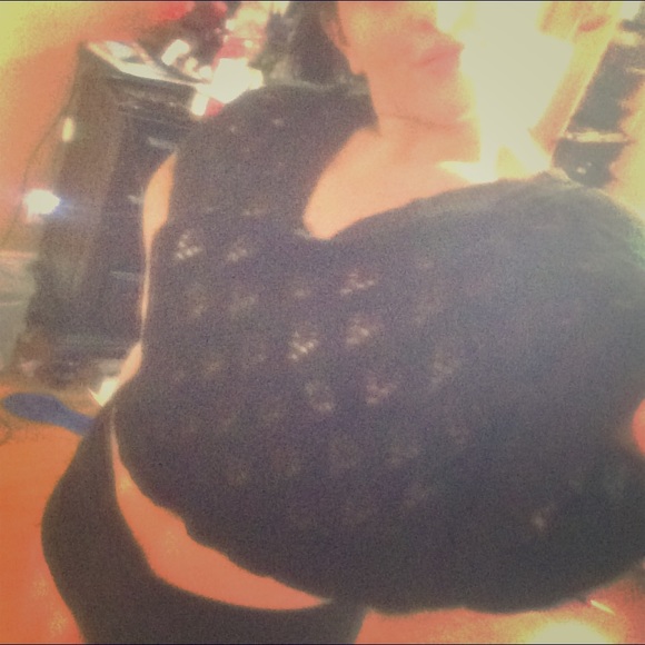 Black lace Blouse!
