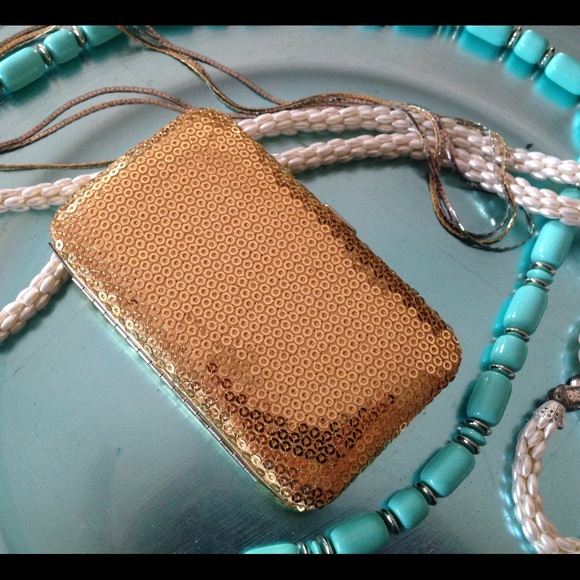 Gold Sequin Case