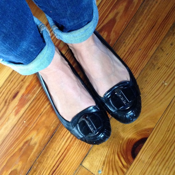 black Life Stride flats